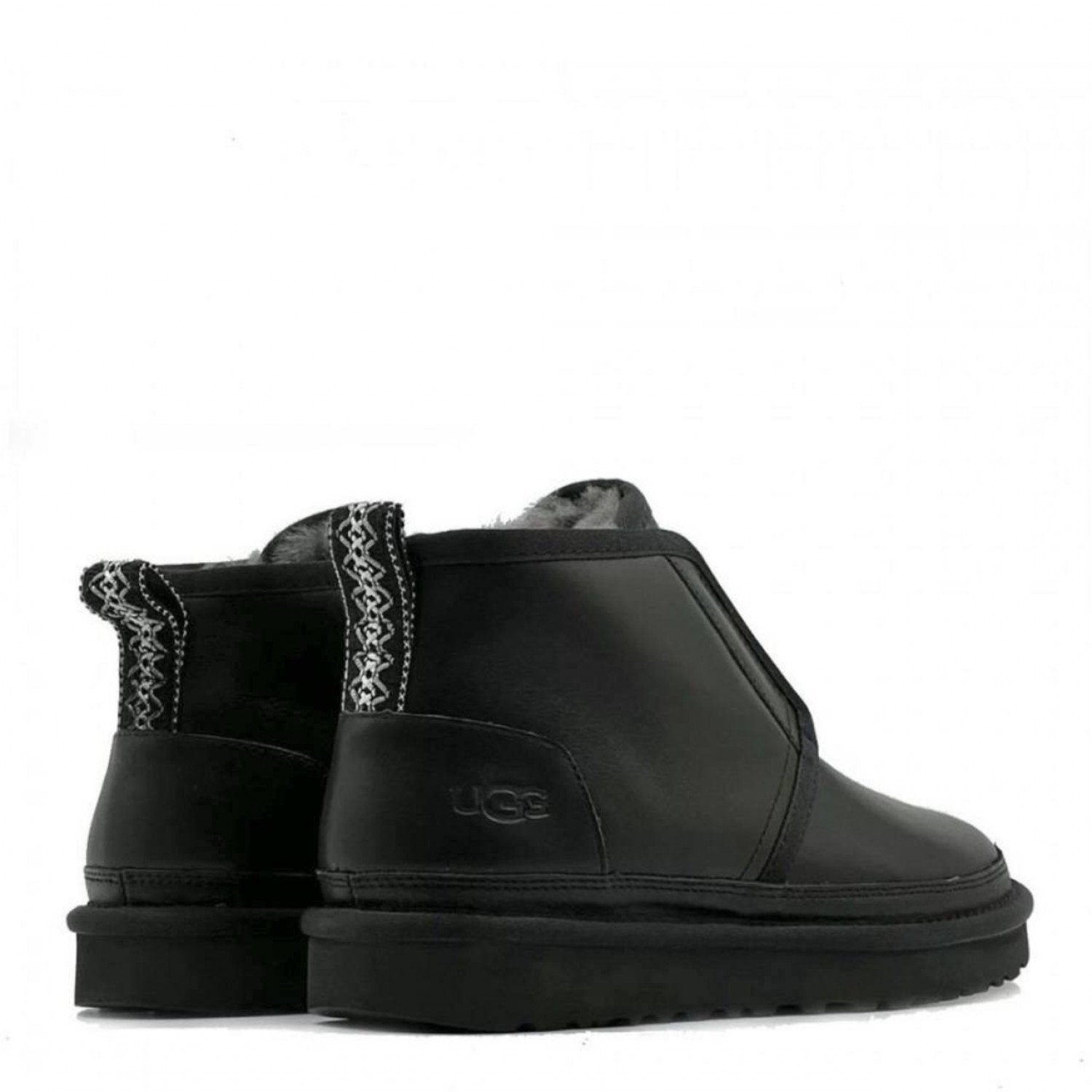 UGG Mens Neumel Flex Leather Black 