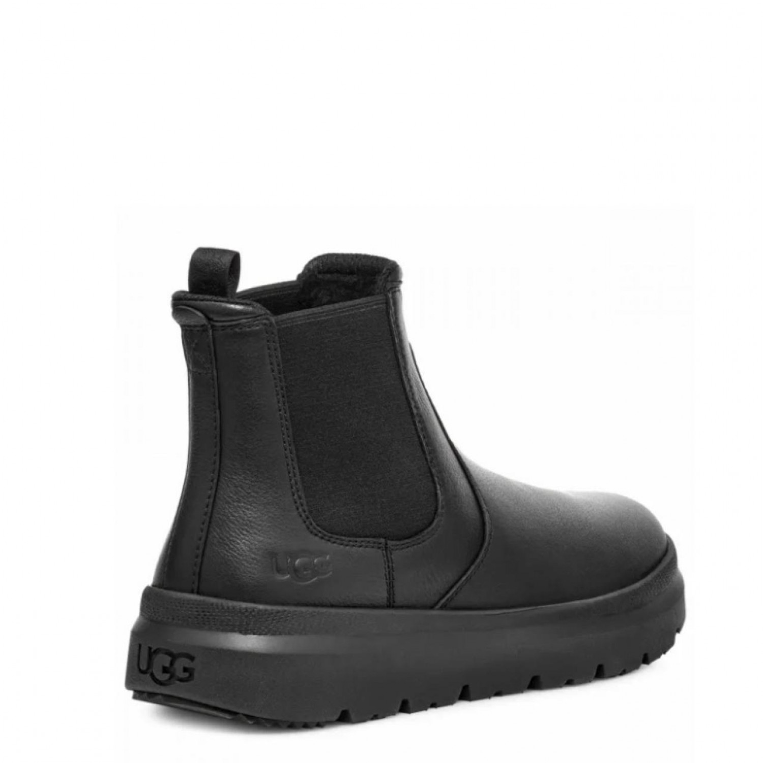 UGG Mens Burleigh Chelsea Leather Black 