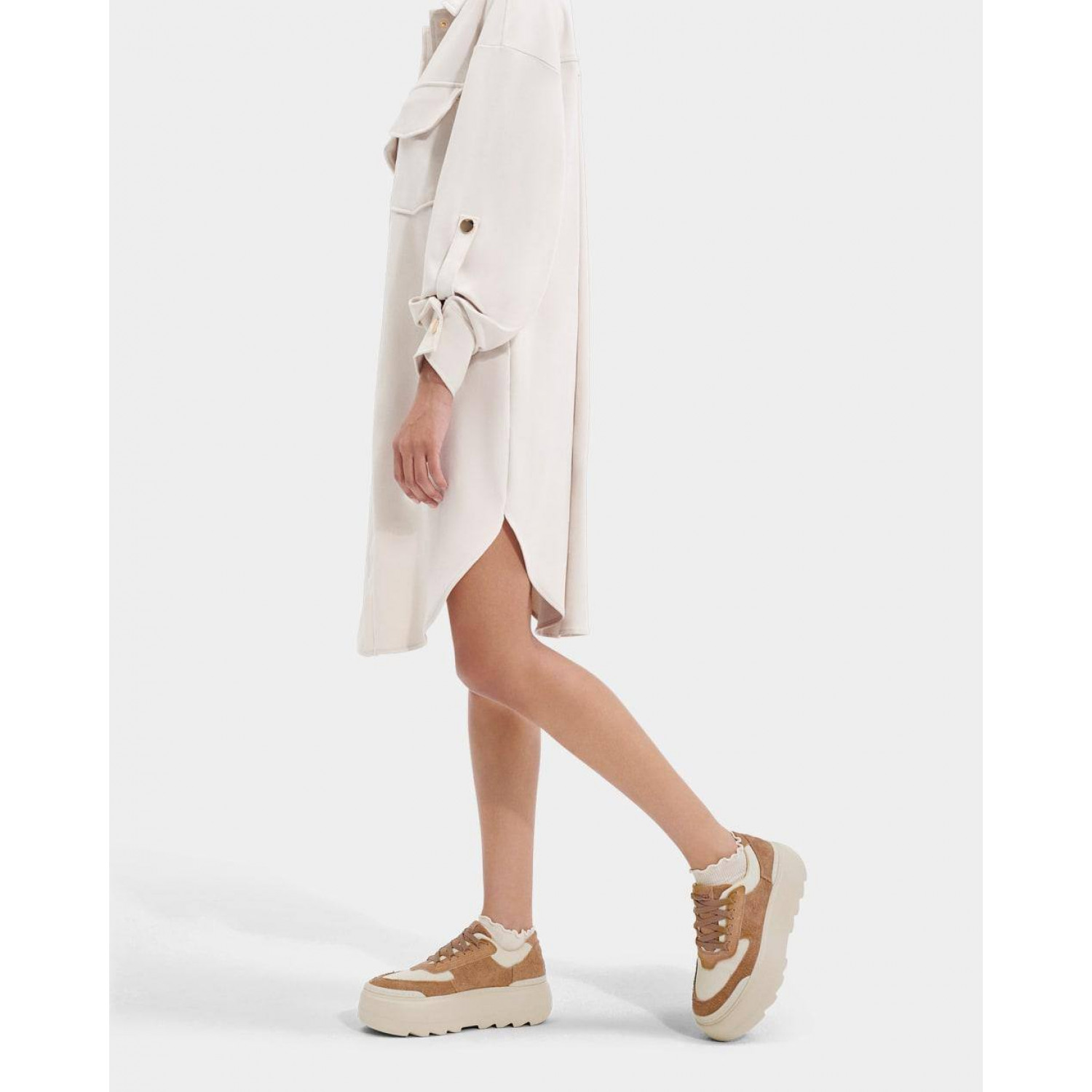 UGG Marin Mega Lace Chestnut