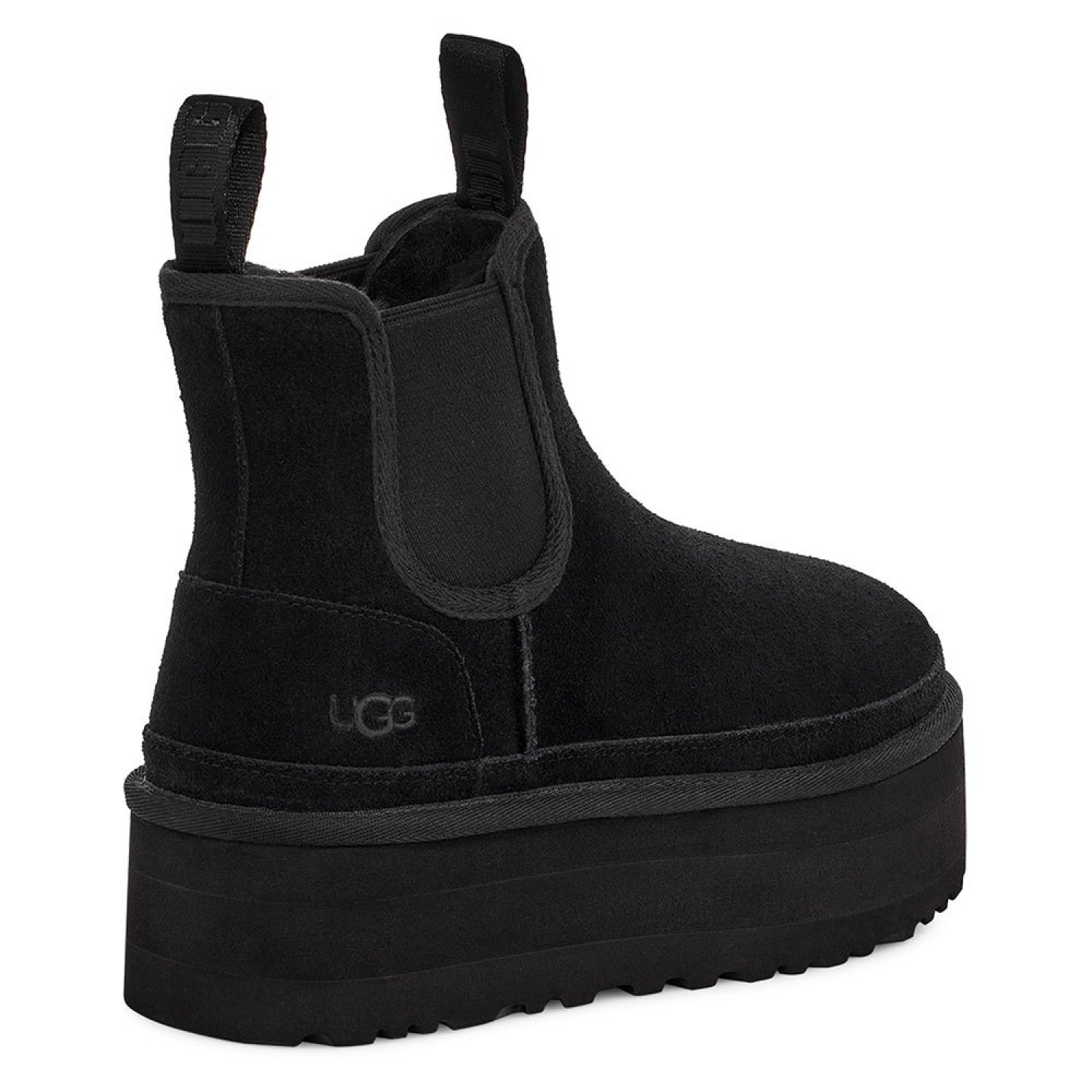 UGG Neumel Platform Chelsea Black