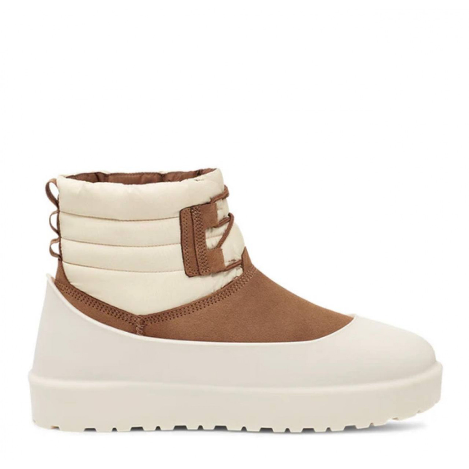 UGG Classic Mini Lace-Up Weather Chestnut Whitecap