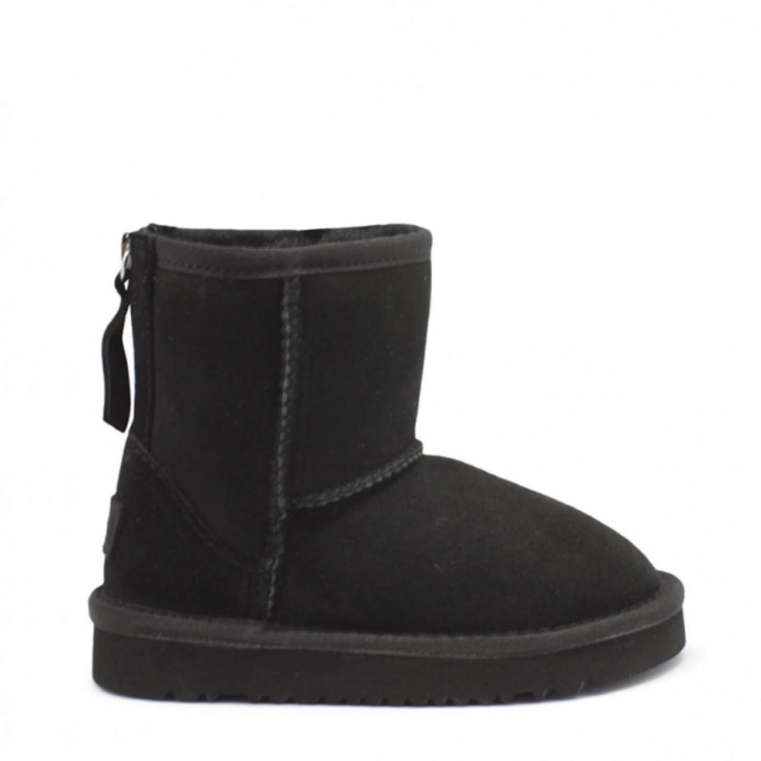 UGG Kids Classic Zip Short Black 