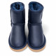 UGG Kids Classic Short Metallic Navy 