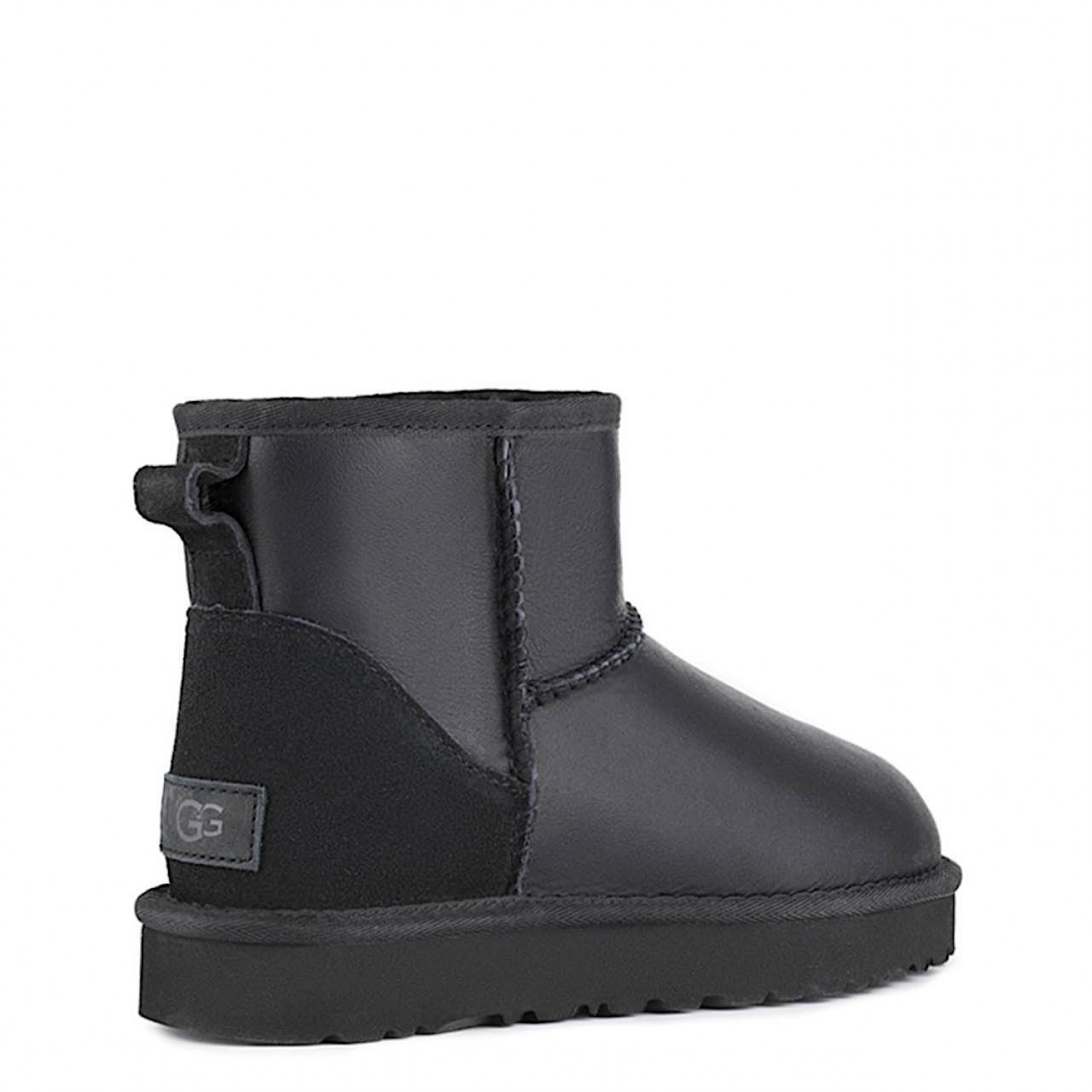 UGG Classic Mini Metallic Black