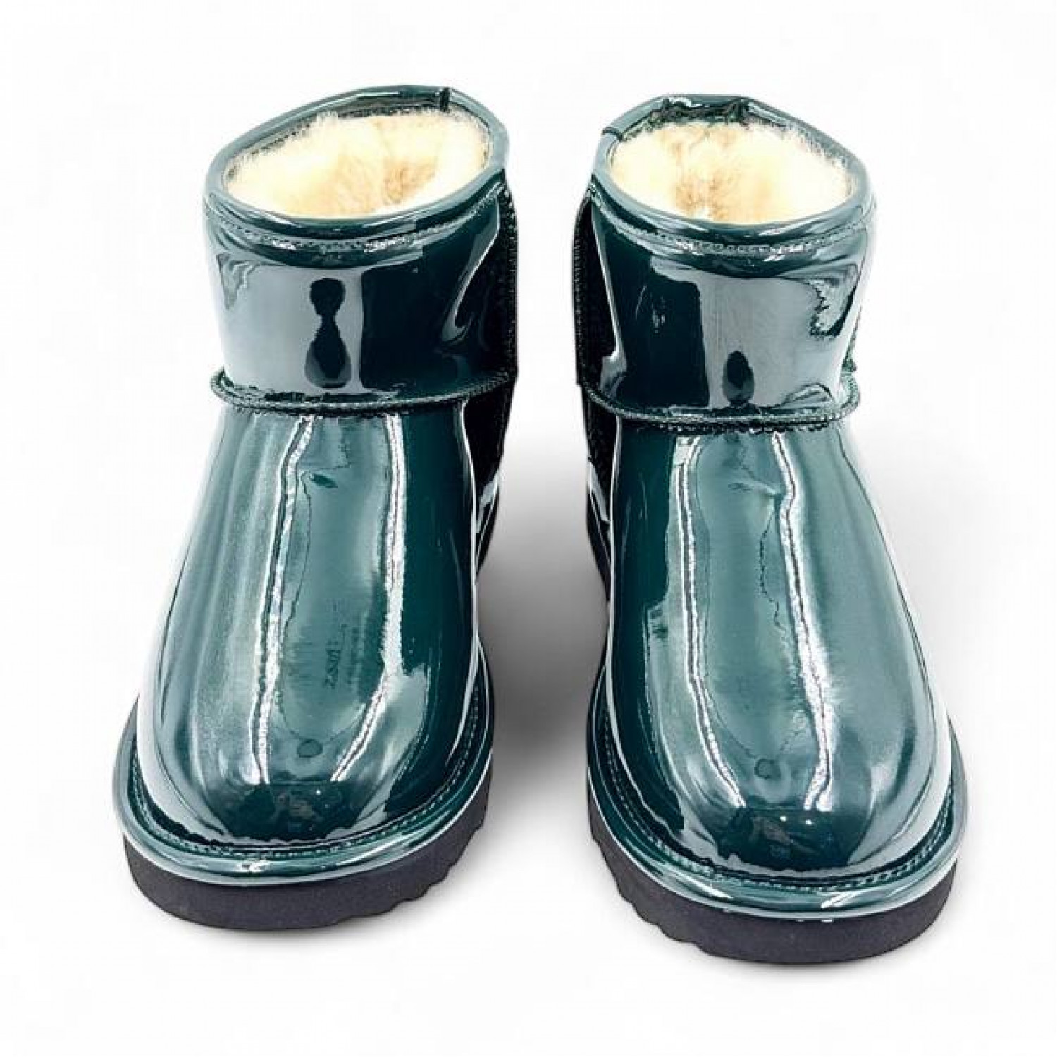 UGG & Jimmy Choo Mini Patent Green