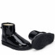 UGG & Jimmy Choo Mini Patent Black