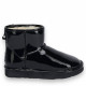 UGG & Jimmy Choo Mini Patent Black