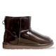 UGG & Jimmy Choo Mini Patent Chocolate