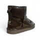 UGG & Jimmy Choo Mini Patent Chocolate