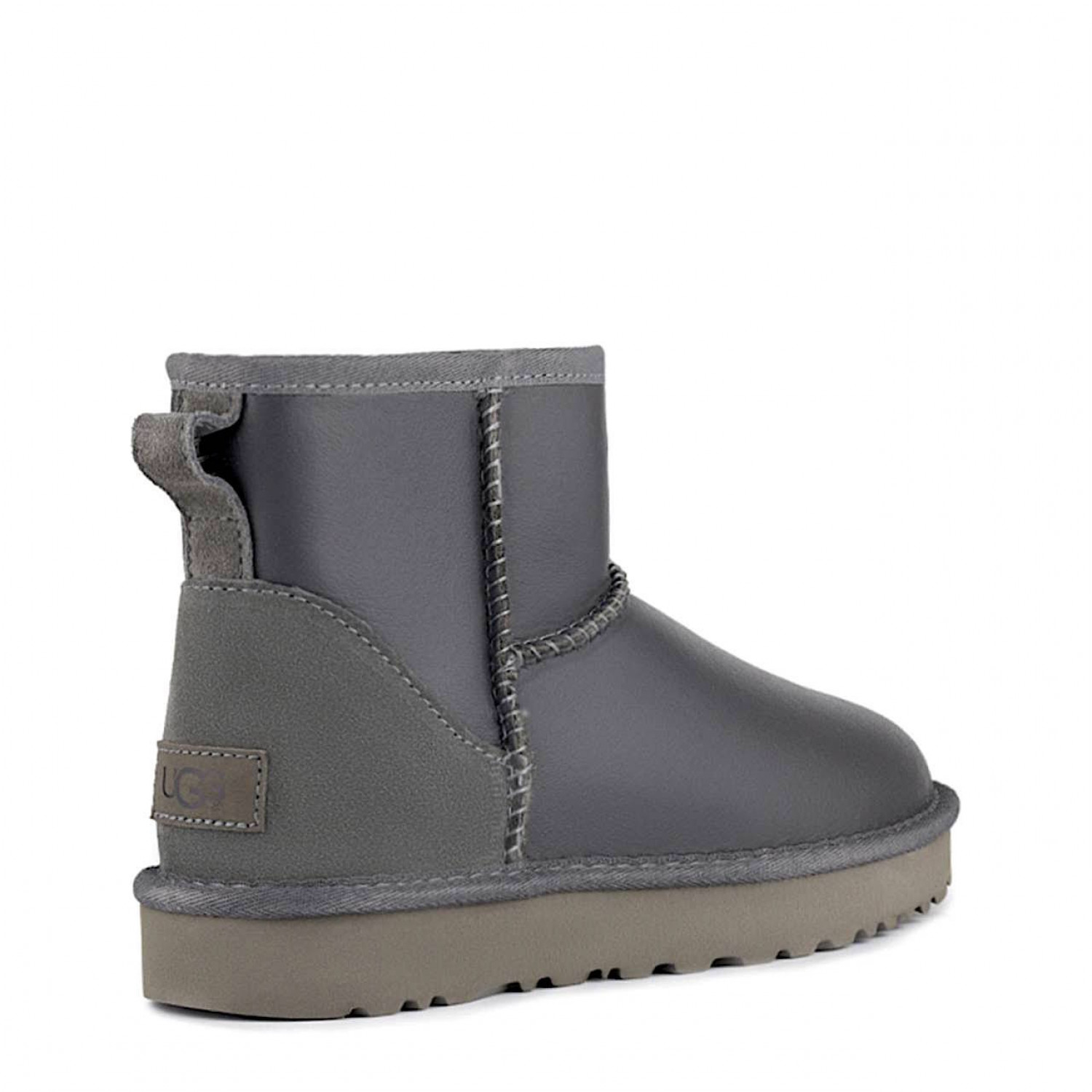 UGG Classic Mini Metallic Grey