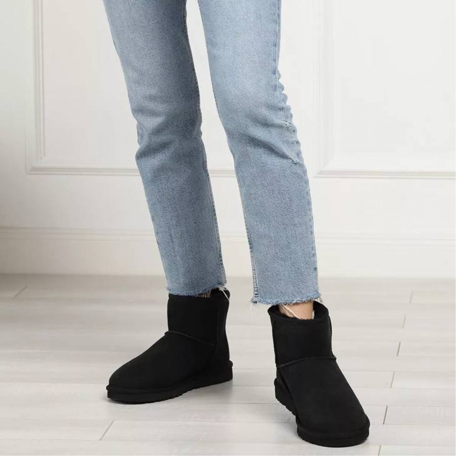 UGG Classic Mini Metallic Grey