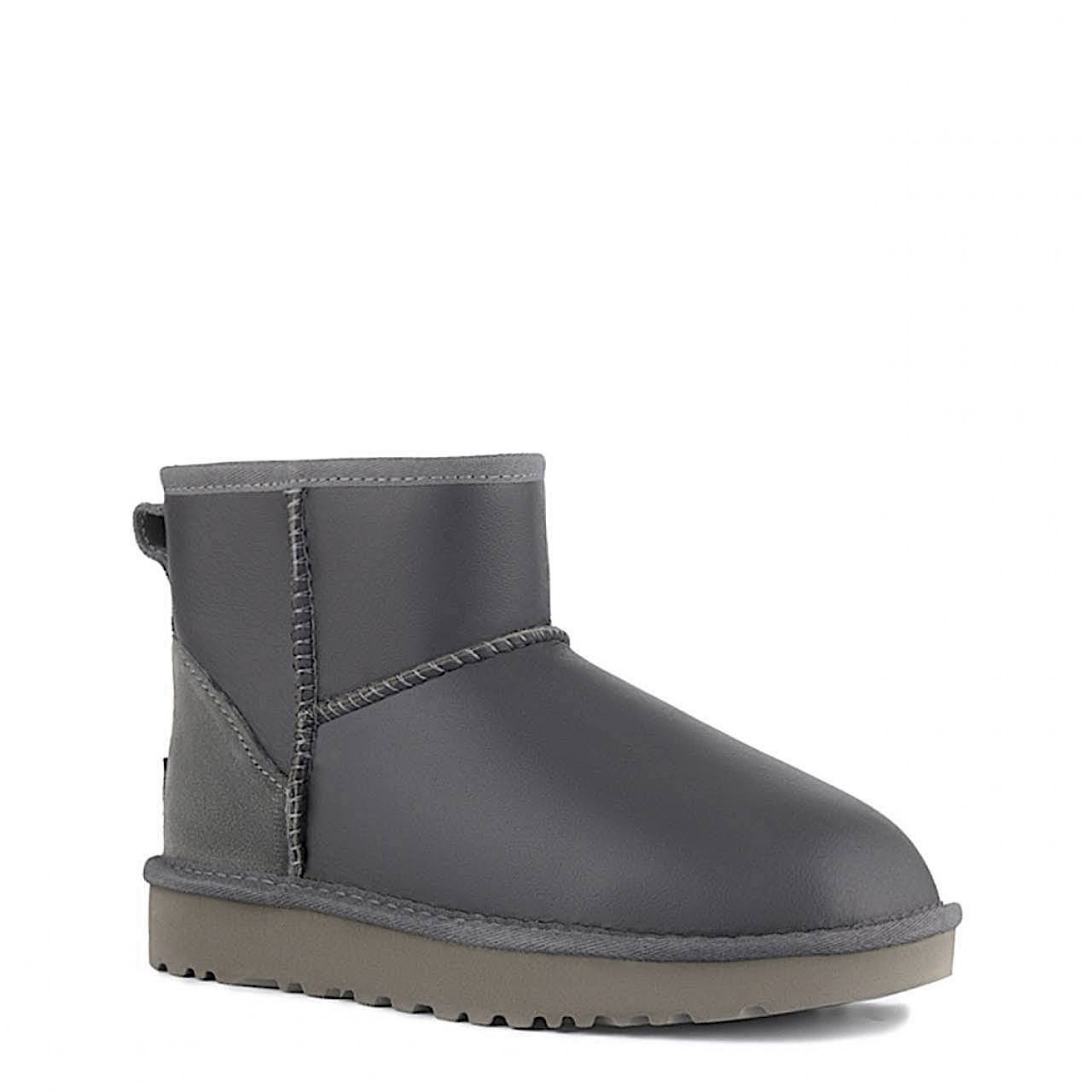 UGG Classic Mini Metallic Grey