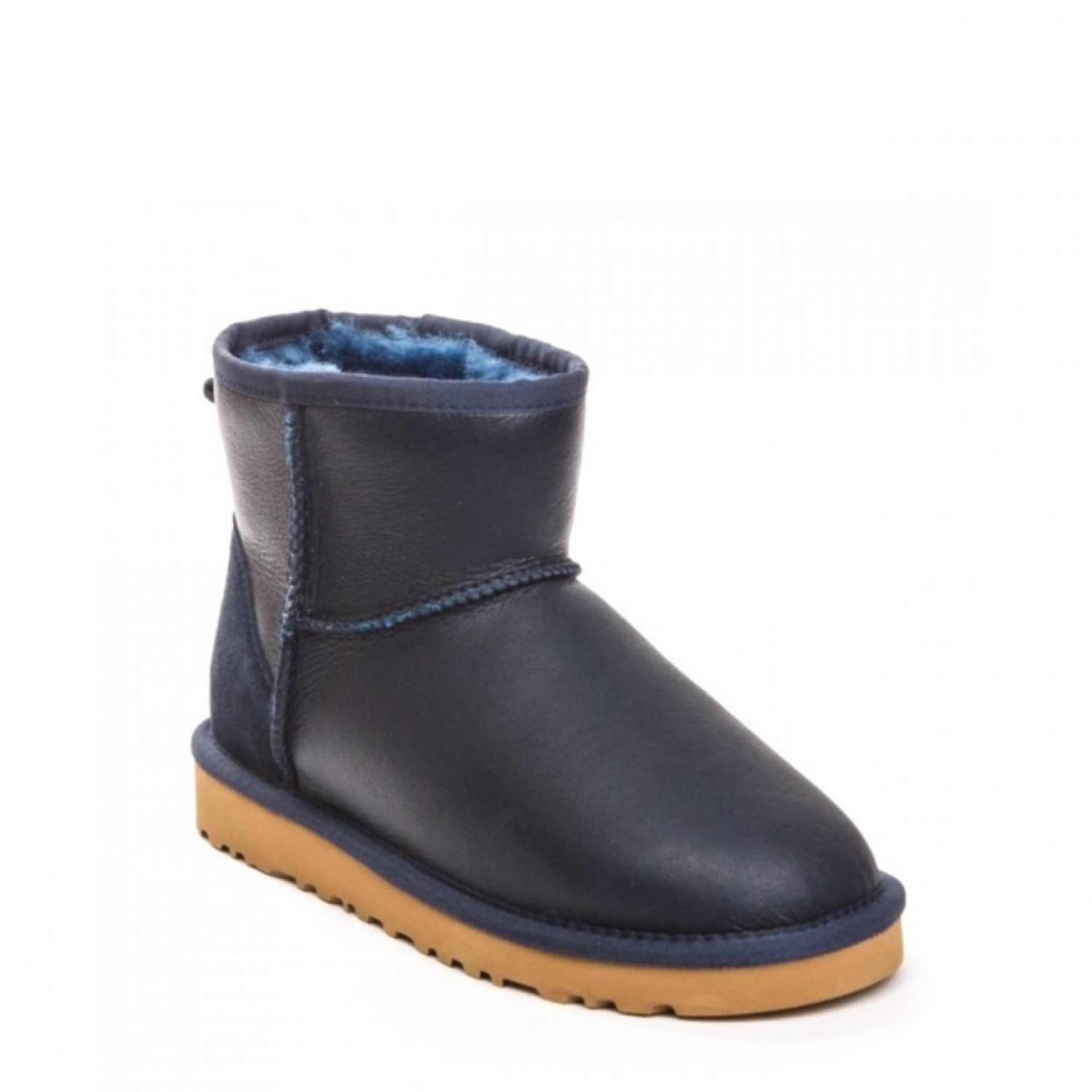UGG Classic Mini Metallic Navy