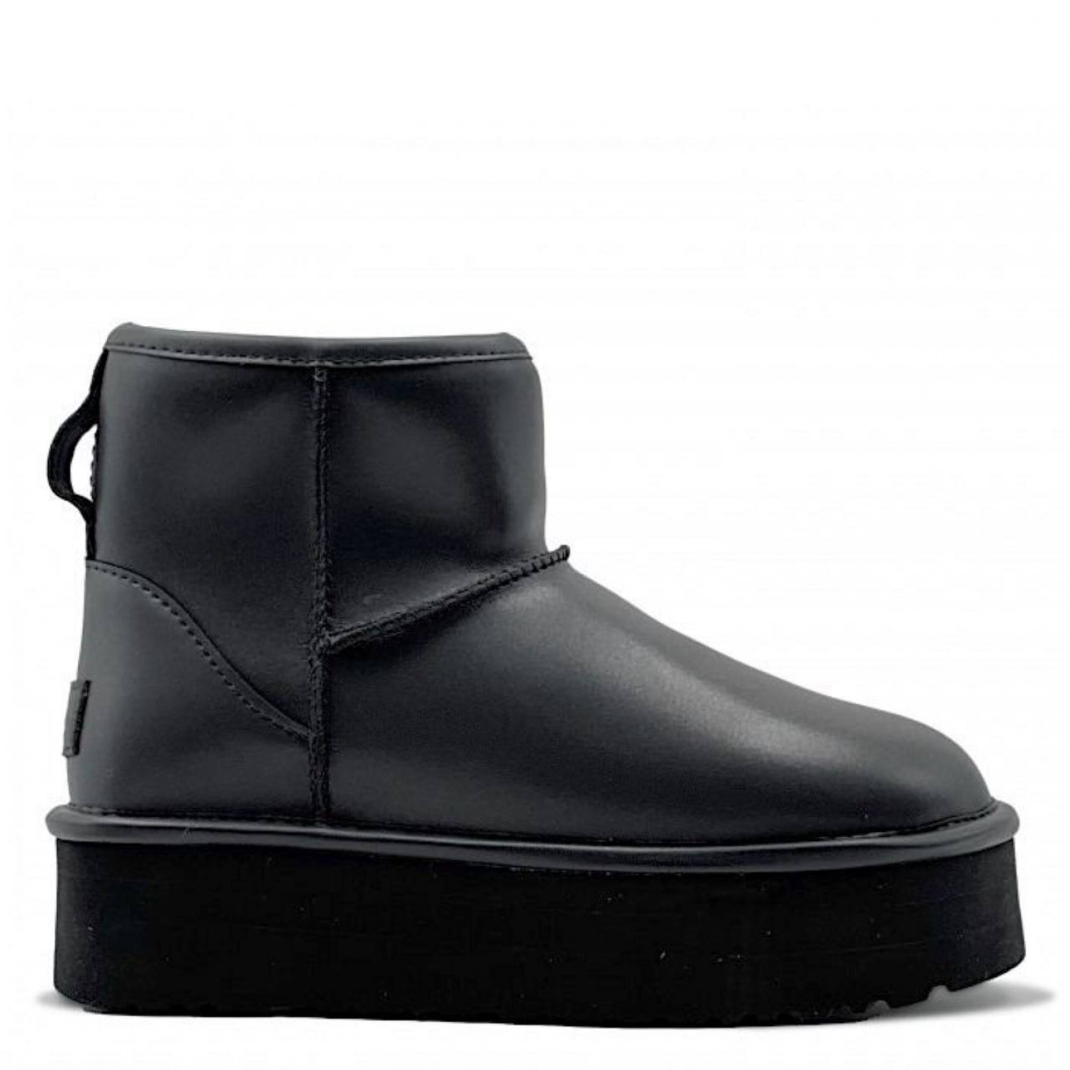 UGG Classic Mini Platform Leather Black