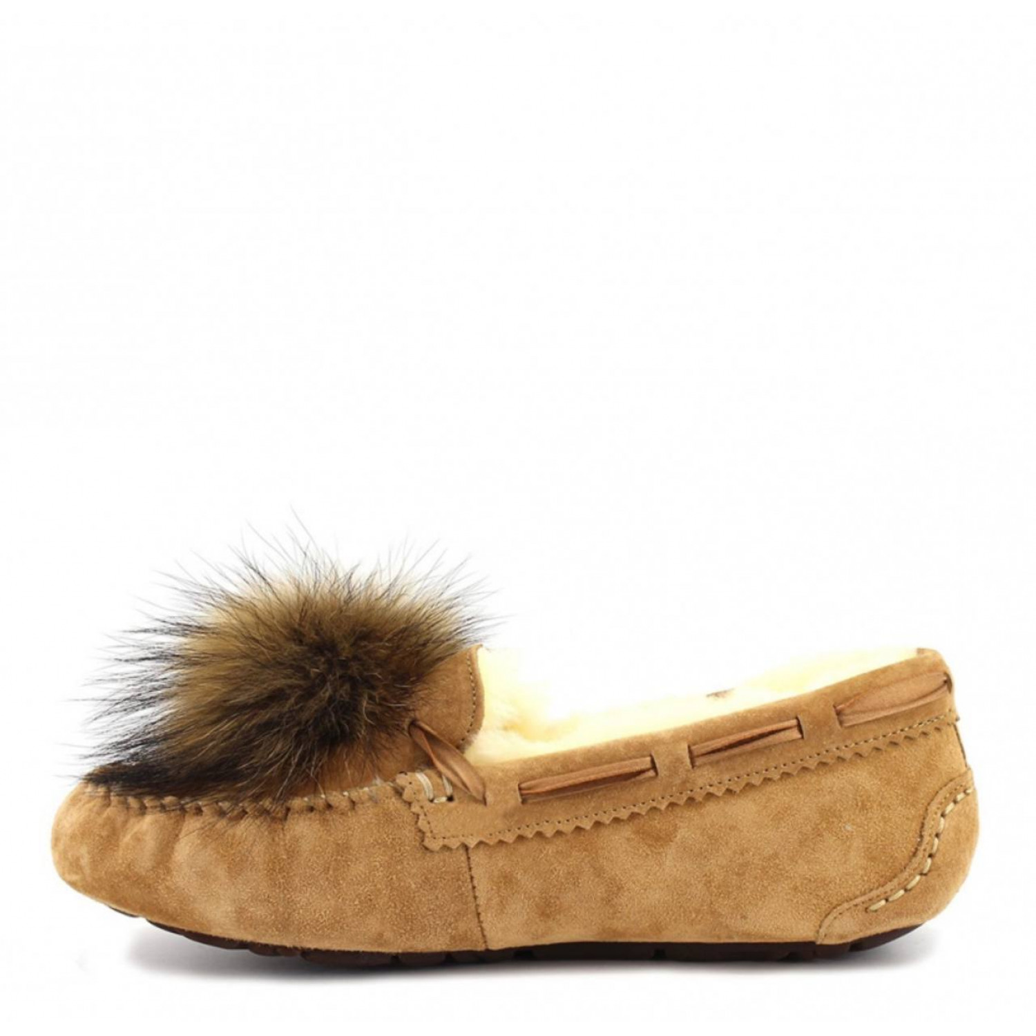UGG Dakota Pom Pom Chestnut