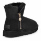 UGG Bailey Zip Mini Black