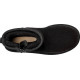 UGG Classic Mini Zipper Tape Logo Black