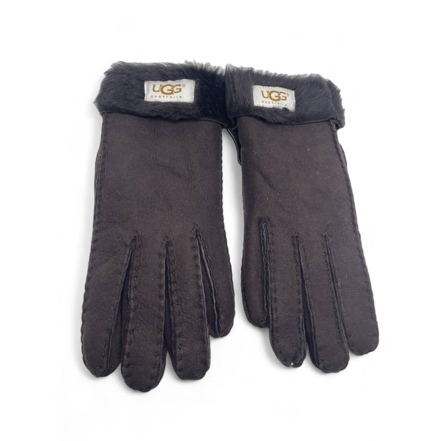 UGG Women's Sheepskin Glove Chocolate