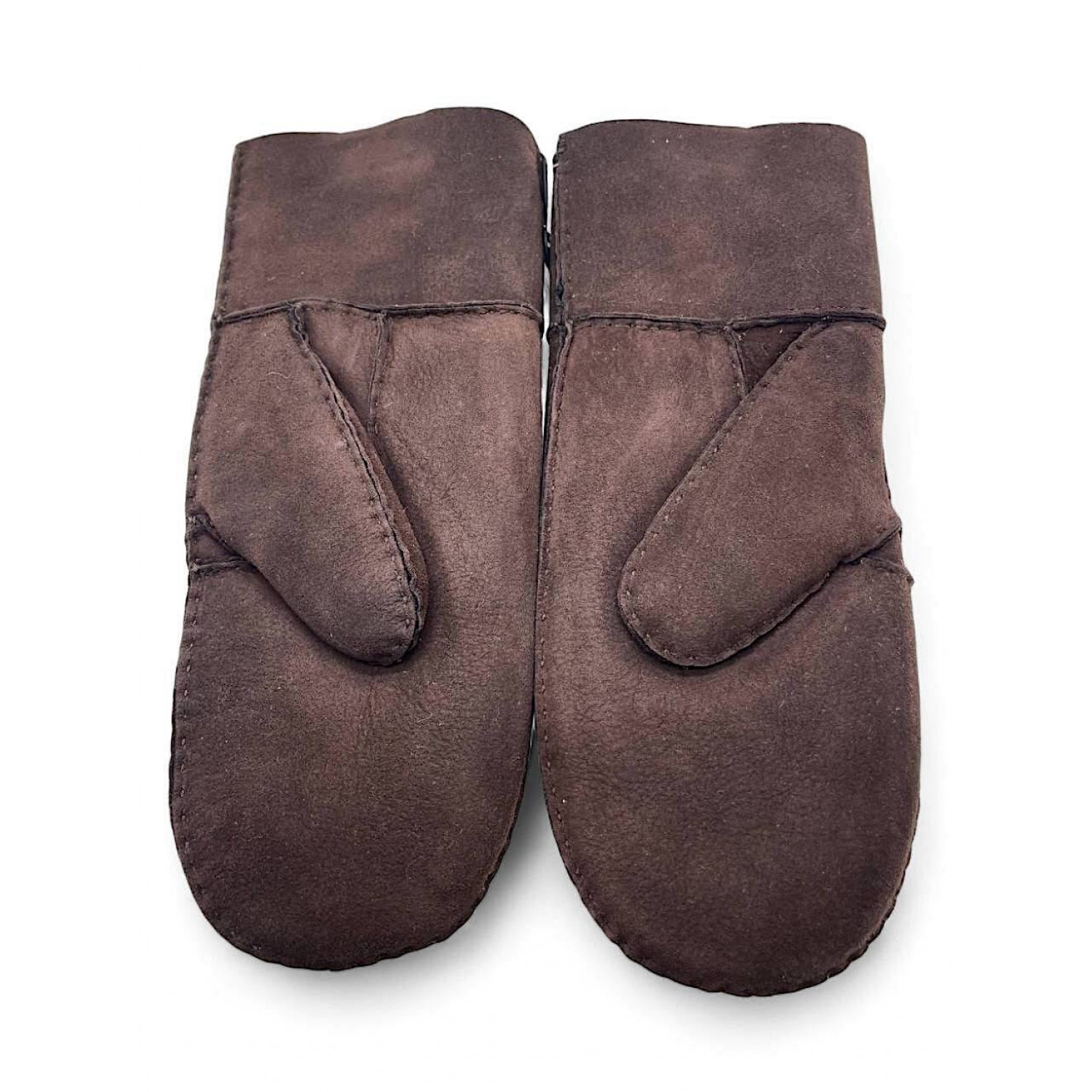 UGG Women's Sheepskin Mitten Chocolate