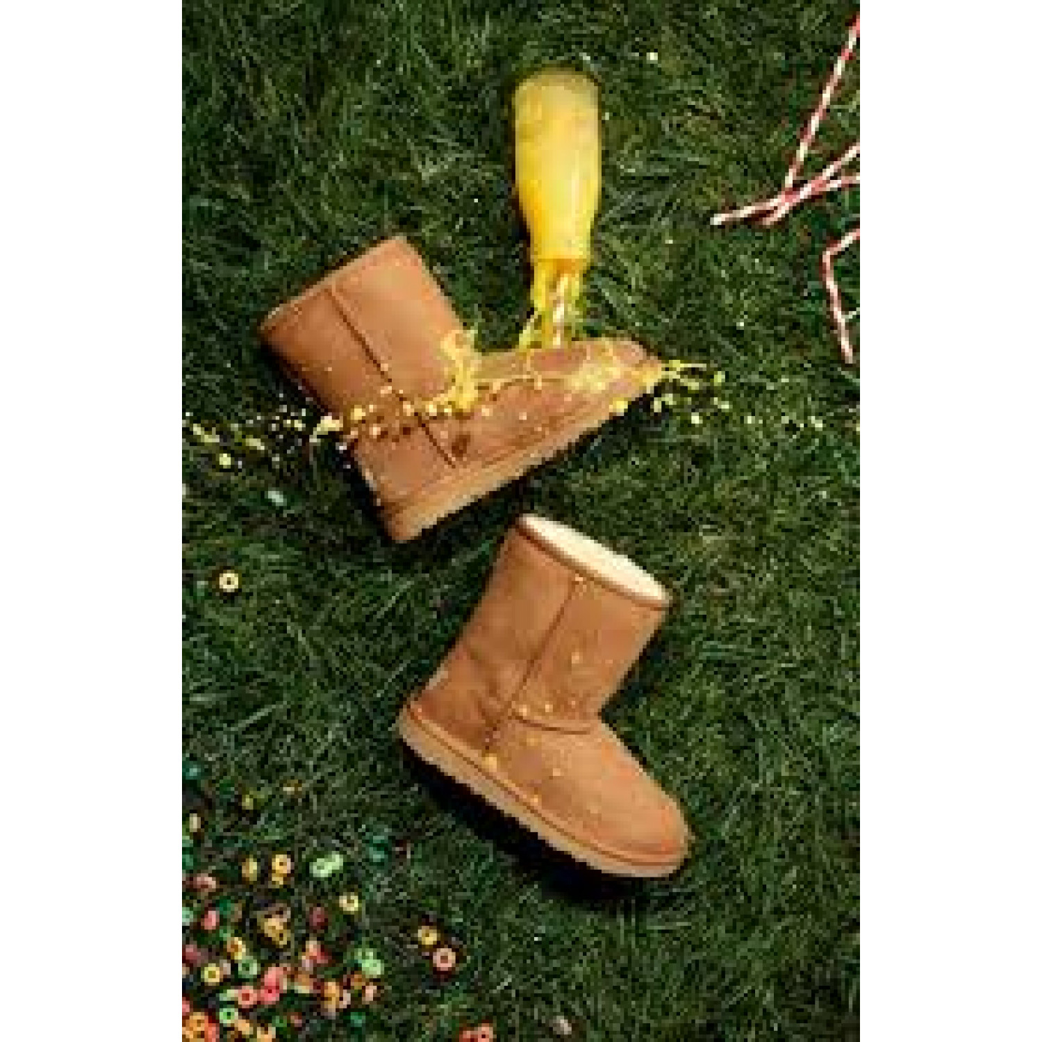 UGG Kids Bailey Button II Chestnut 