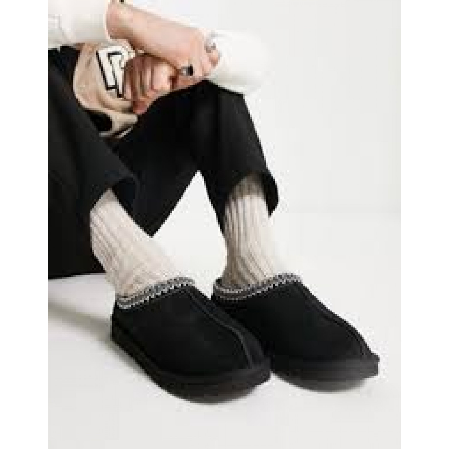 UGG Mens Tasman Slipper Black 
