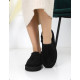 UGG Stitch Slip On Black