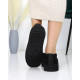 UGG Stitch Slip On Black