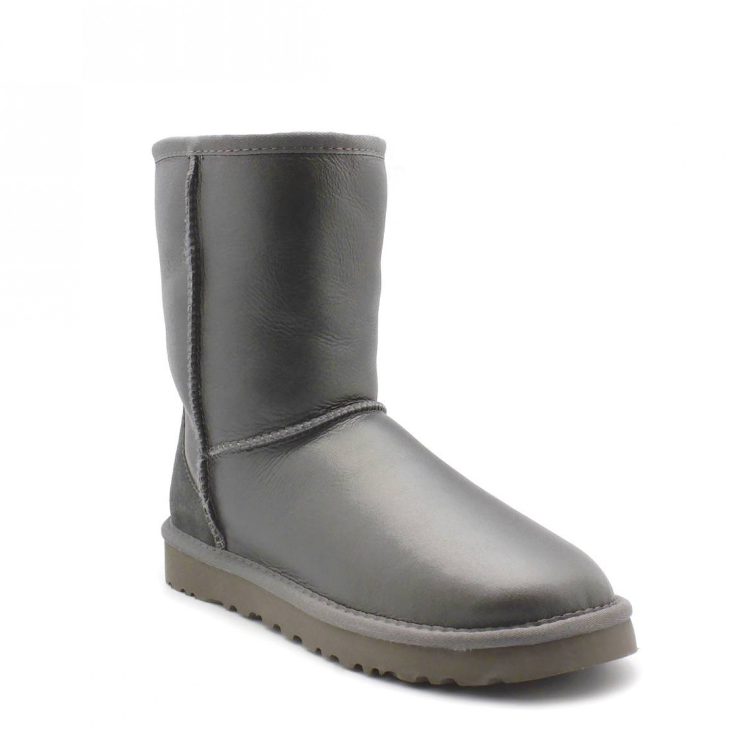 UGG Mens Classic Short Metallic Grey 