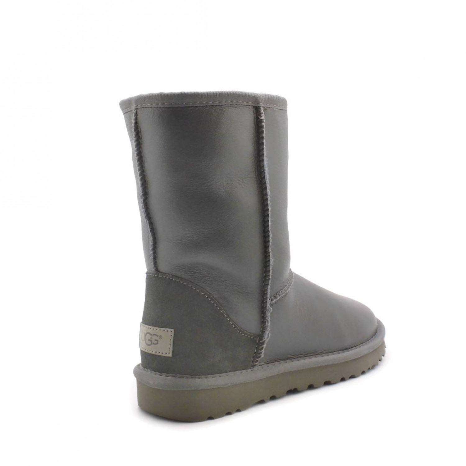 UGG Mens Classic Short Metallic Grey 