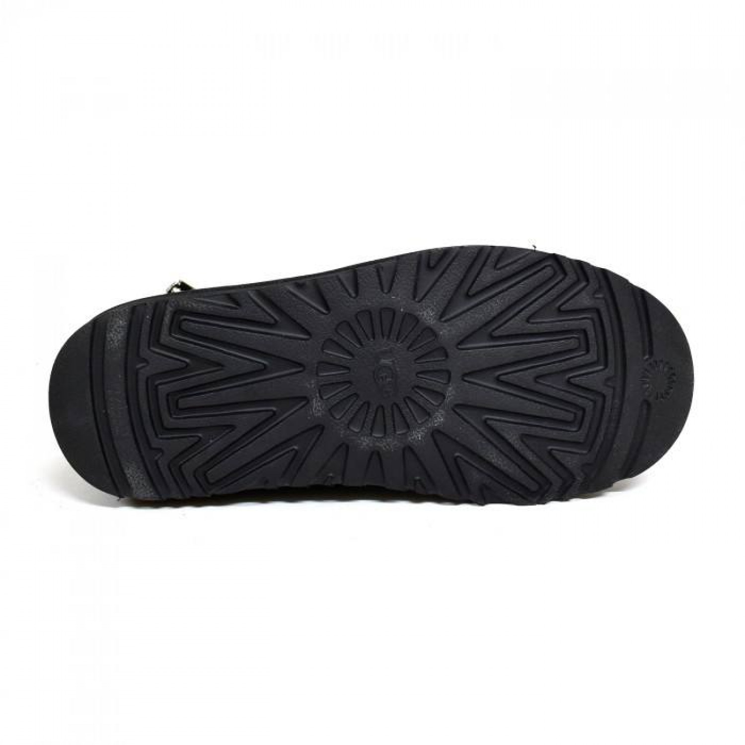 UGG Classic Short Zip Metallic Black