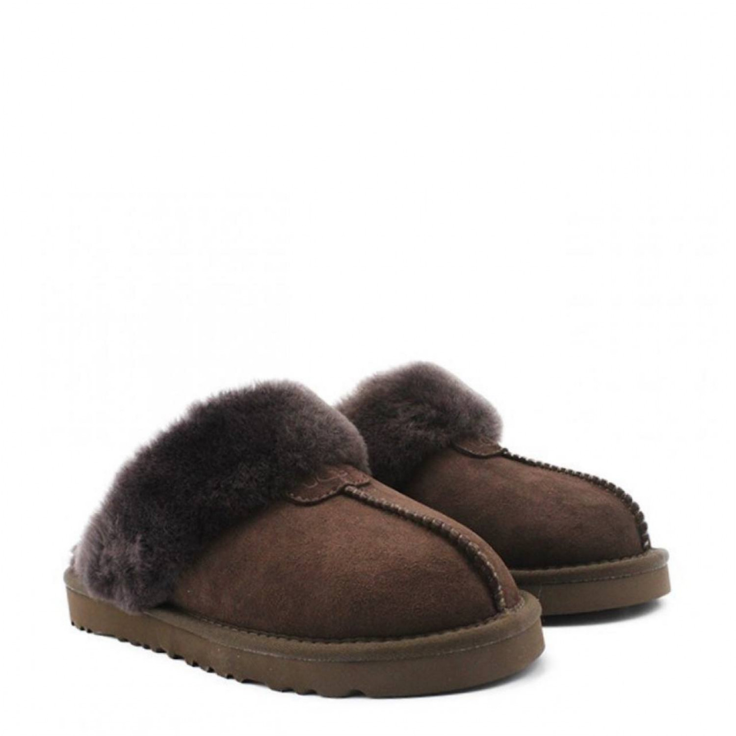 UGG Mens Slippers Scuffette Chocolate 