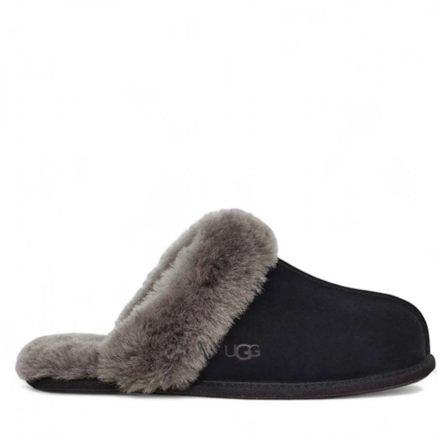 UGG Mens Slippers Scuffette Black 
