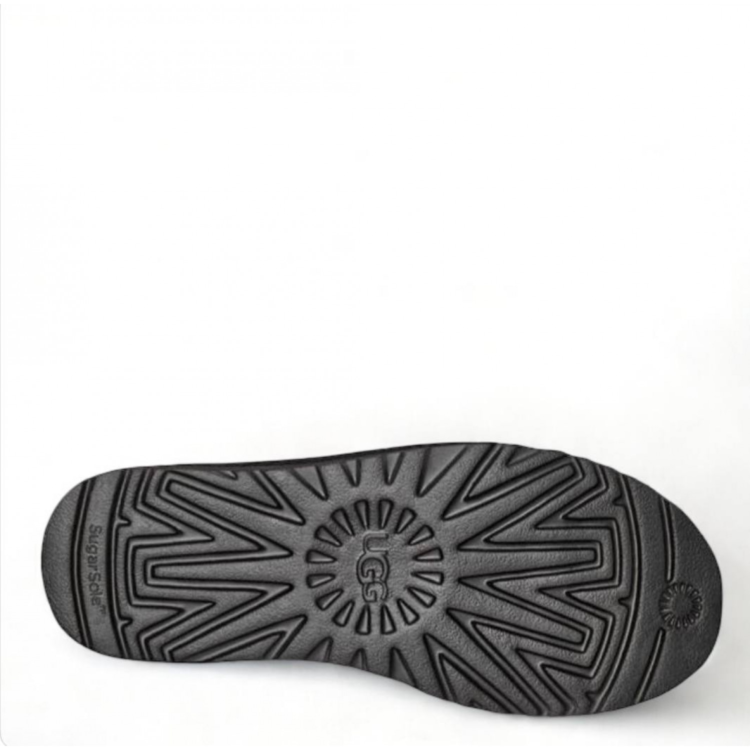 Ugg Mens Classic Ultra Mini Leather Black 