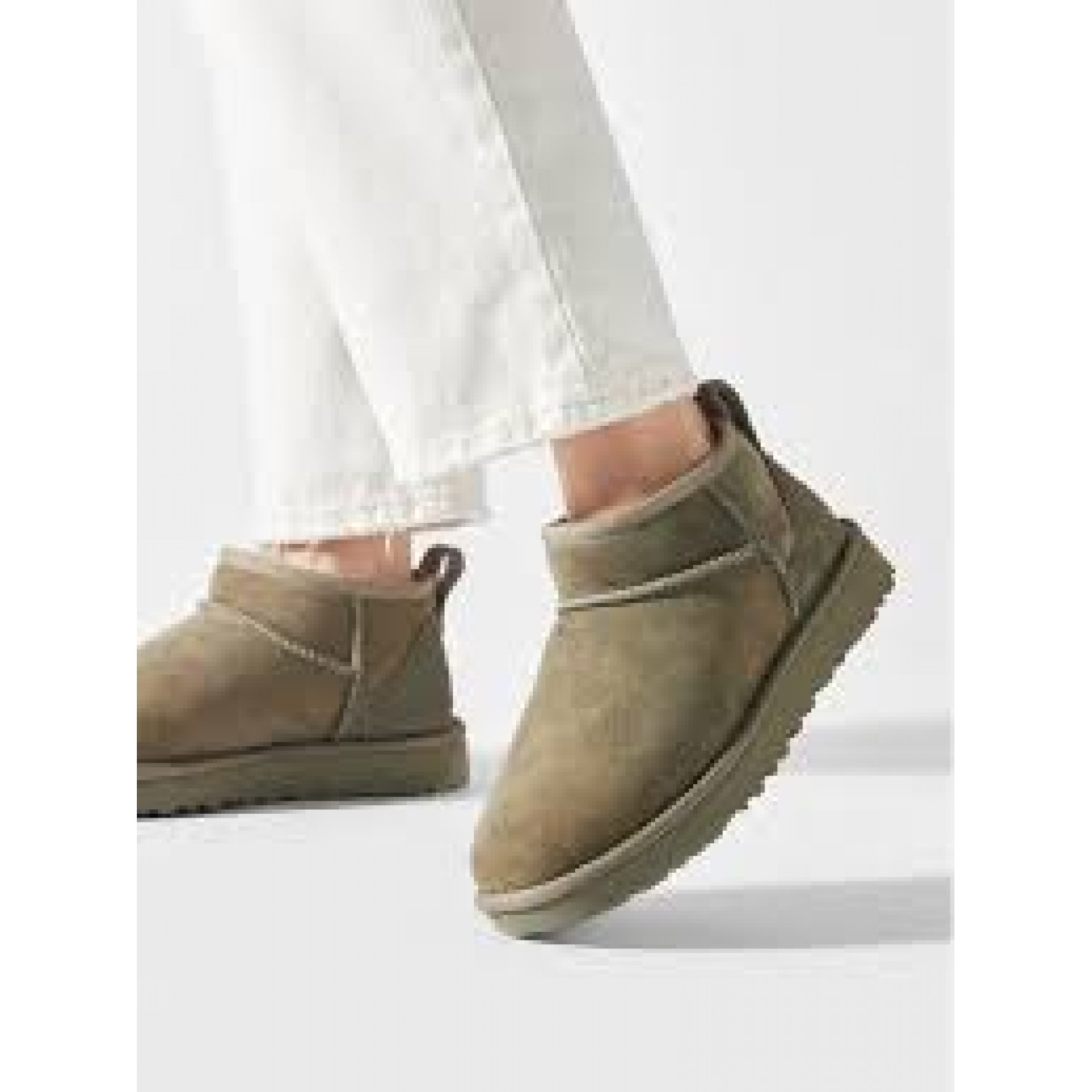 Ugg Mens Classic Ultra Mini II Khaki 