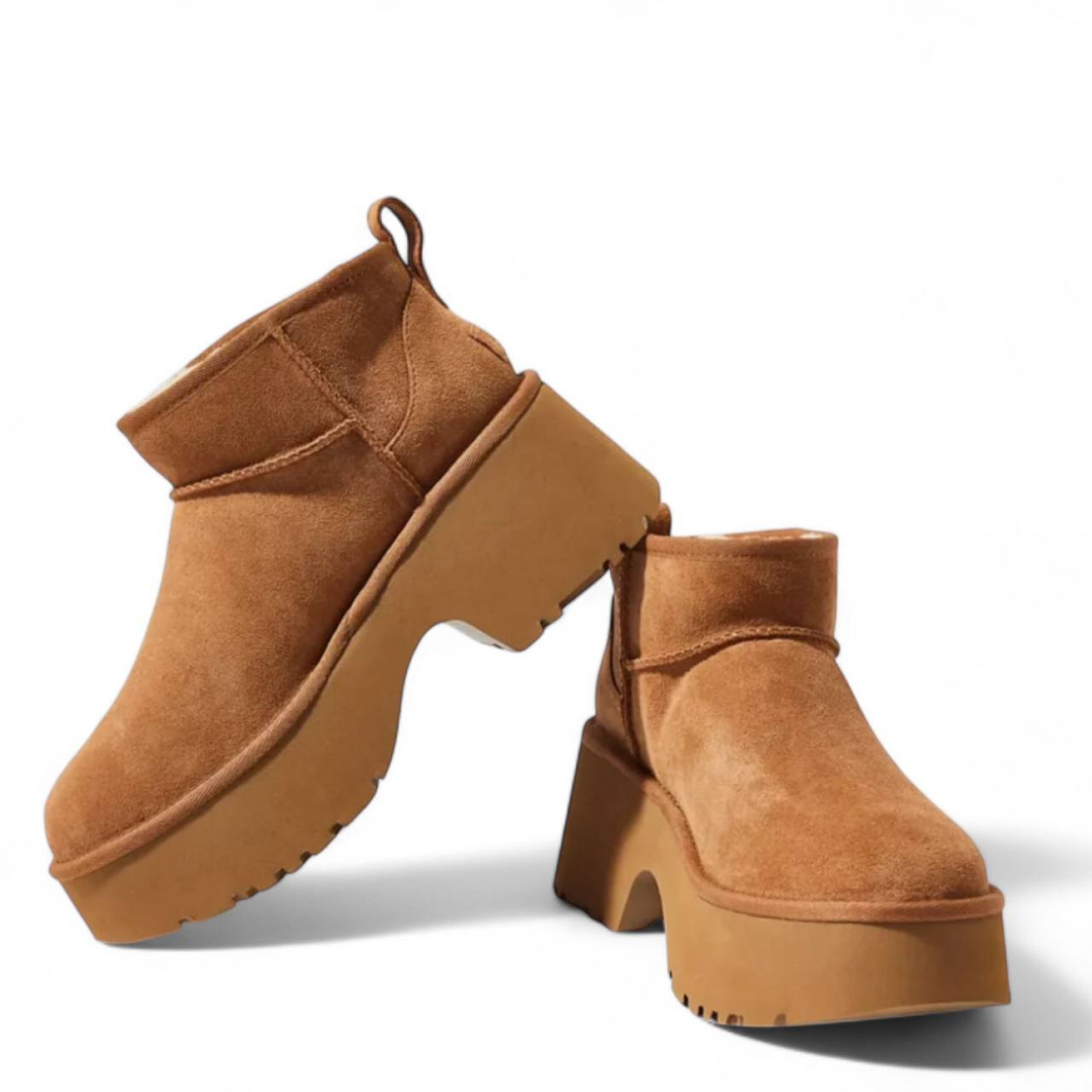 UGG Ultra Mini New Heights Chestnut